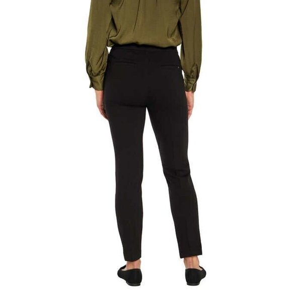 NWT Banana Republic Women's Ponte Stretch Pants Black Size 14 $80 11HL141 - Picture 2 of 4